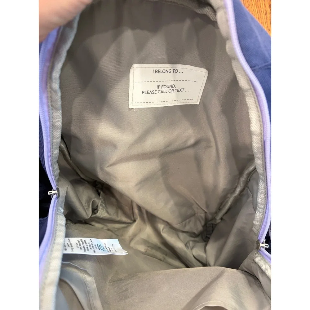 Pottery Barn Kids Mackenzie Night Unicorn Glow Backpack Navy School Bag